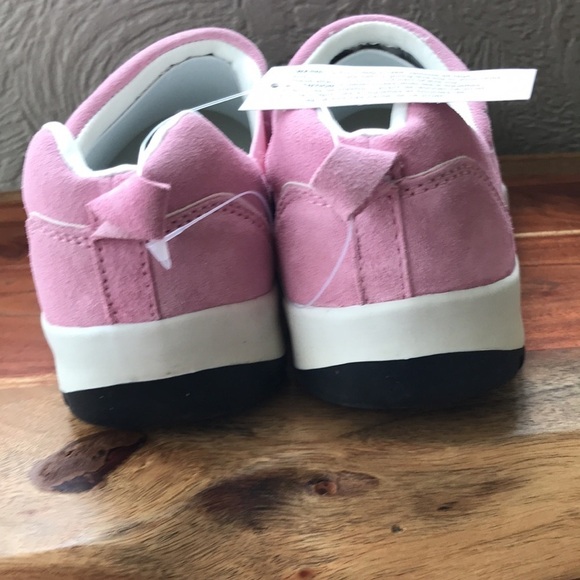 NWT DISNEY TINKERBELL Slip On Shoes Womens SIZE 5 US PINK/WHITE. Tink novelty - Picture 5 of 8